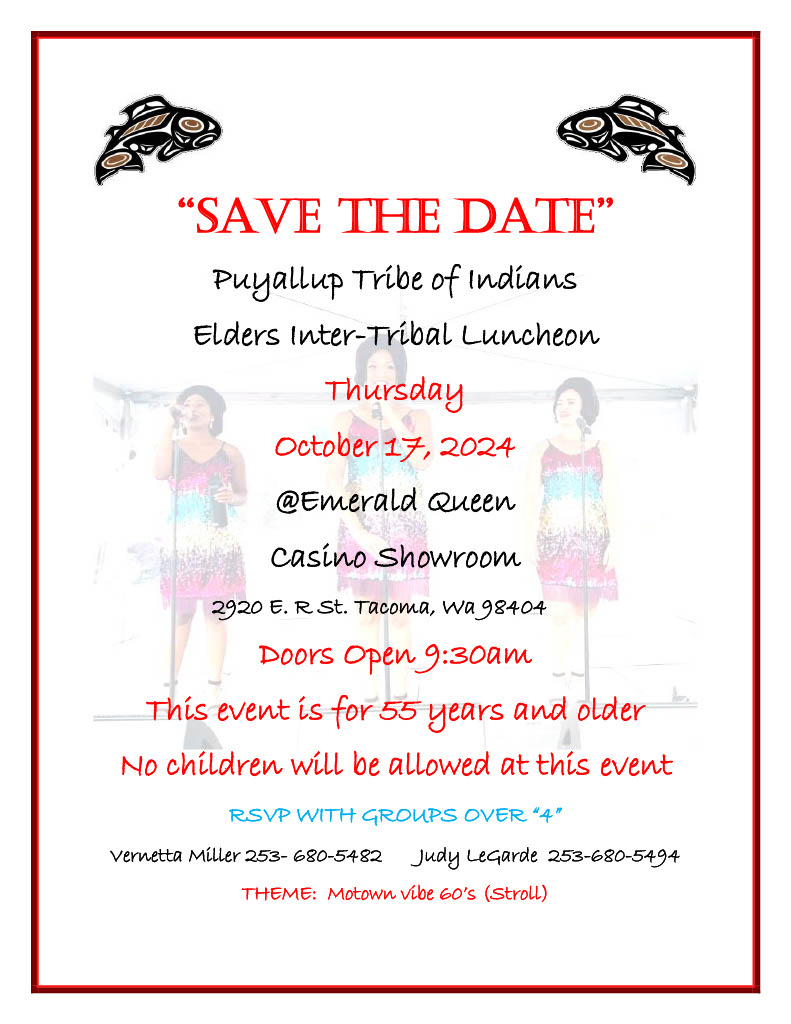 Inter-Tribal Luncheon flyer