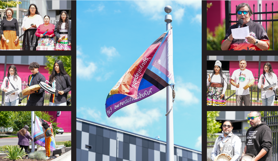 Puyallup Tribe raises Pride Flag