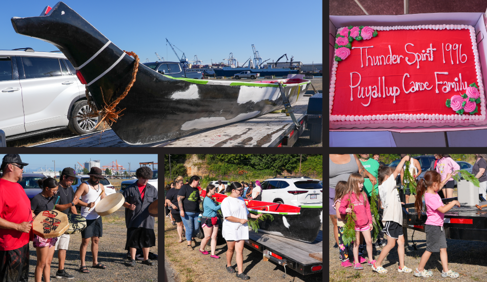 Puyallup Tribal Canoe Birthday