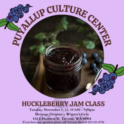 Huckleberry Jam Class, Tuesday November 5, 12, 19, 2024 form 3:00 - 7:00 PM at the Winners Gym 810 E Harrison St, Tacoma WA 98404