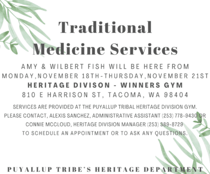 Traditional Medicine Services flyer